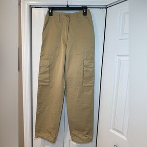 Olivaceous Khaki Cargo Pants
